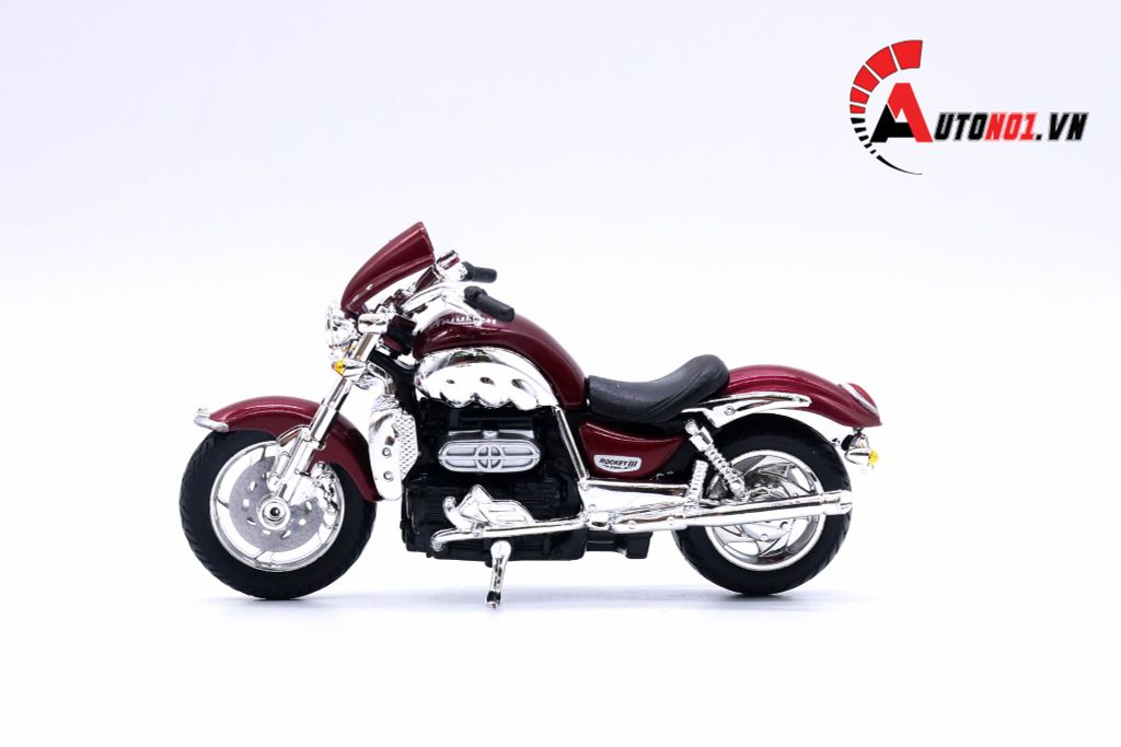 MÔ HÌNH XE TRIUMPH ROCKET III RED 1:18 BBURAGO 1019