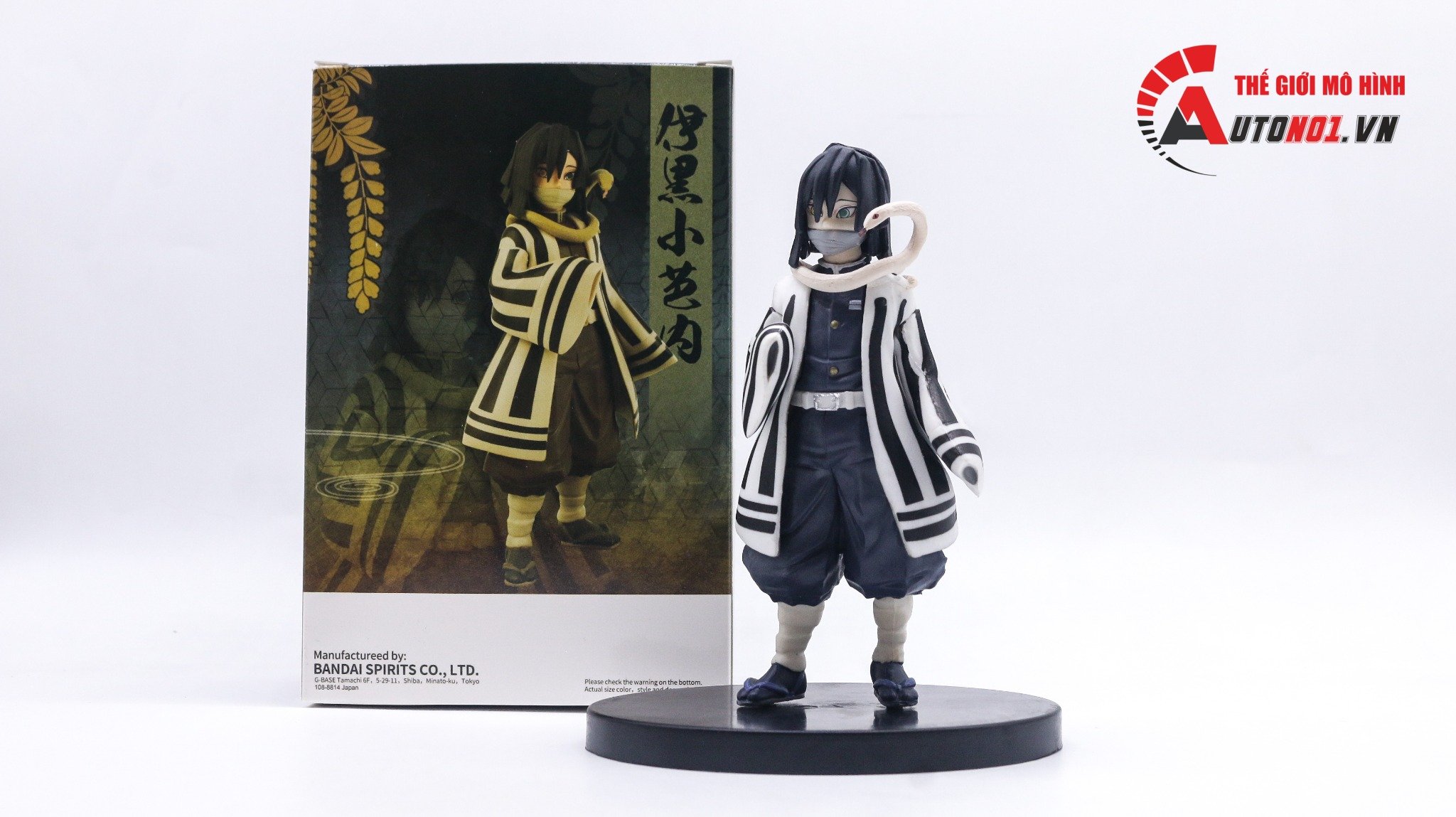  Mô hình nhân vật Demon Slayer Kimetsu No Yaiba Iguro Obanai 15cm FG151 