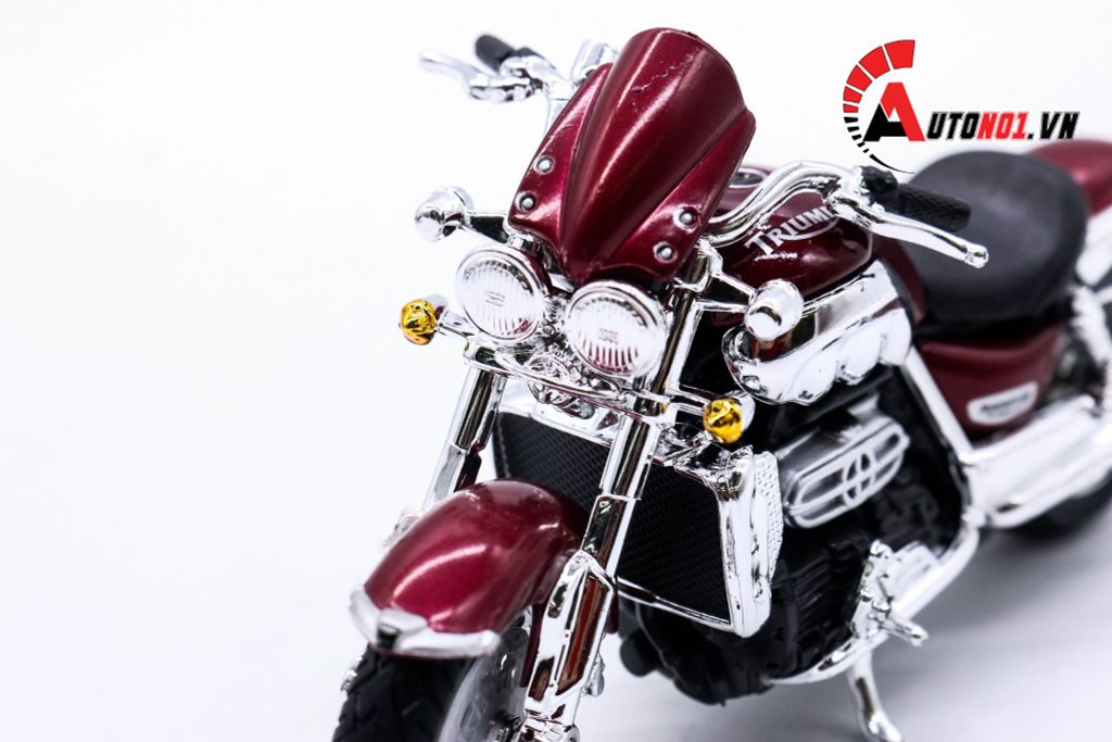 MÔ HÌNH XE TRIUMPH ROCKET III RED 1:18 BBURAGO 1019