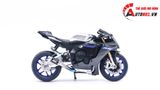  Mô hình xe độ Yamaha Yzf R1 carbon độ pô SC tỉ lệ 1:12 Autono1 D230 