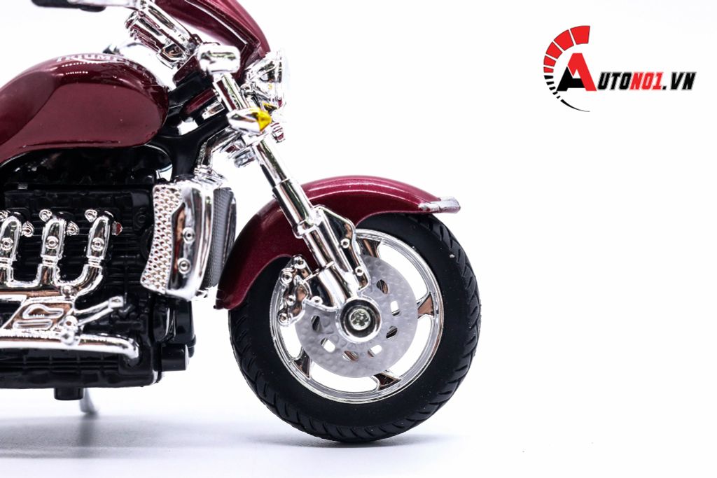 MÔ HÌNH XE TRIUMPH ROCKET III RED 1:18 BBURAGO 1019