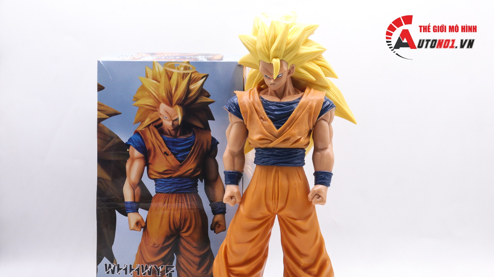  Mô hình nhân vật Dragonball Songoku super saiyan 3 33cm FG157 