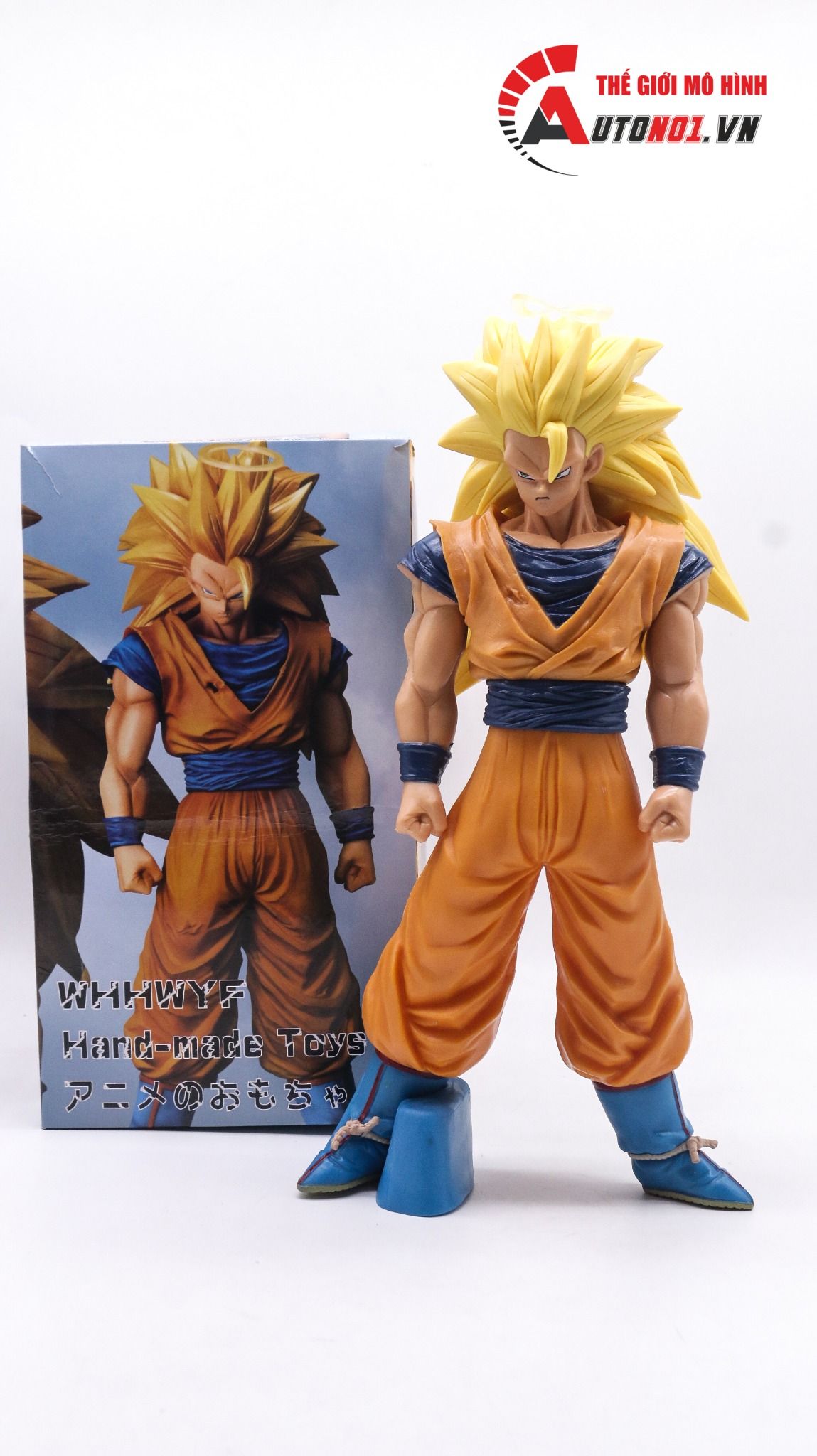  Mô hình nhân vật Dragonball Songoku super saiyan 3 33cm FG157 