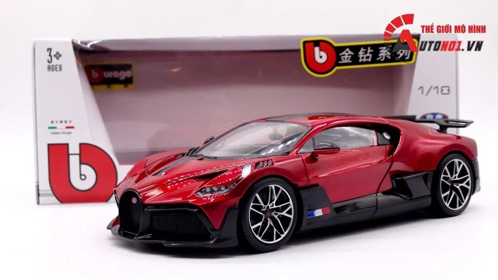 MÔ HÌNH XE BUGATTI DIVO 1:18 BBURAGO 5852