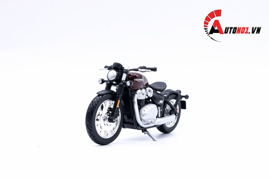 MÔ HÌNH XE TRIUMPH BONNEVILLE BOBBER 1:18 BBURAGO 6168