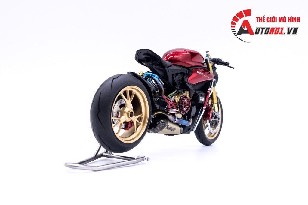  Mô hình xe cao cấp Ducati 1199 Panigale Cafe Racer Galaxy 1:12 Tamiya D079 