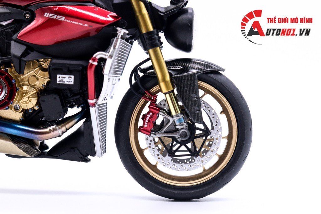  Mô hình xe cao cấp Ducati 1199 Panigale Cafe Racer Galaxy 1:12 Tamiya D079 