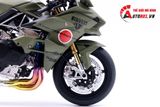  Mô hình xe Kawasaki H2r Custom Liberty Walk Army 1:12 Tamiya D078 