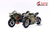  Mô hình xe Kawasaki H2r Custom Liberty Walk Army 1:12 Tamiya D078 