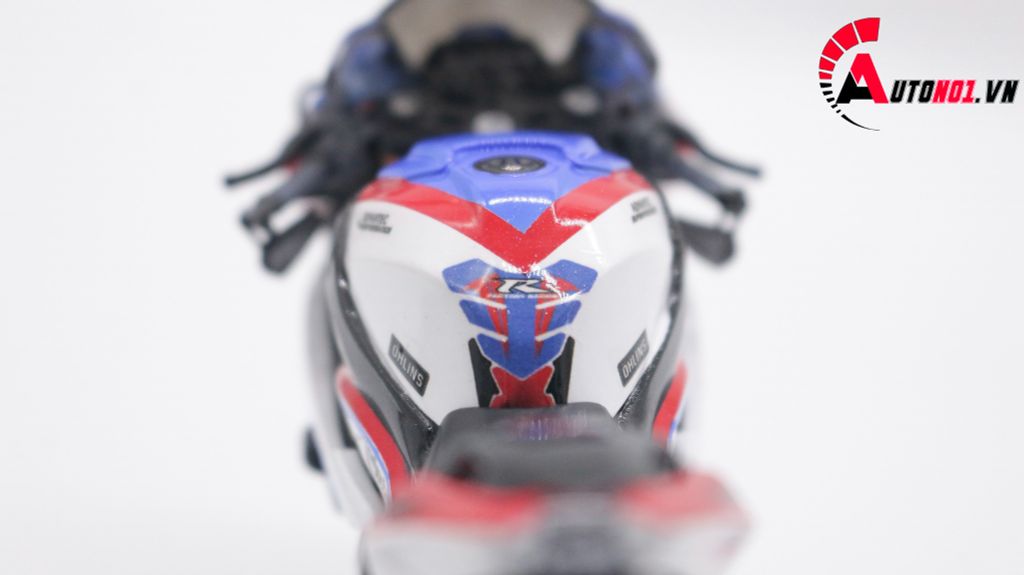 MÔ HÌNH XE ĐỘ BMW S1000RR CUSTOM TRICOLOR VERSION 1:12 AUTONO1 D115