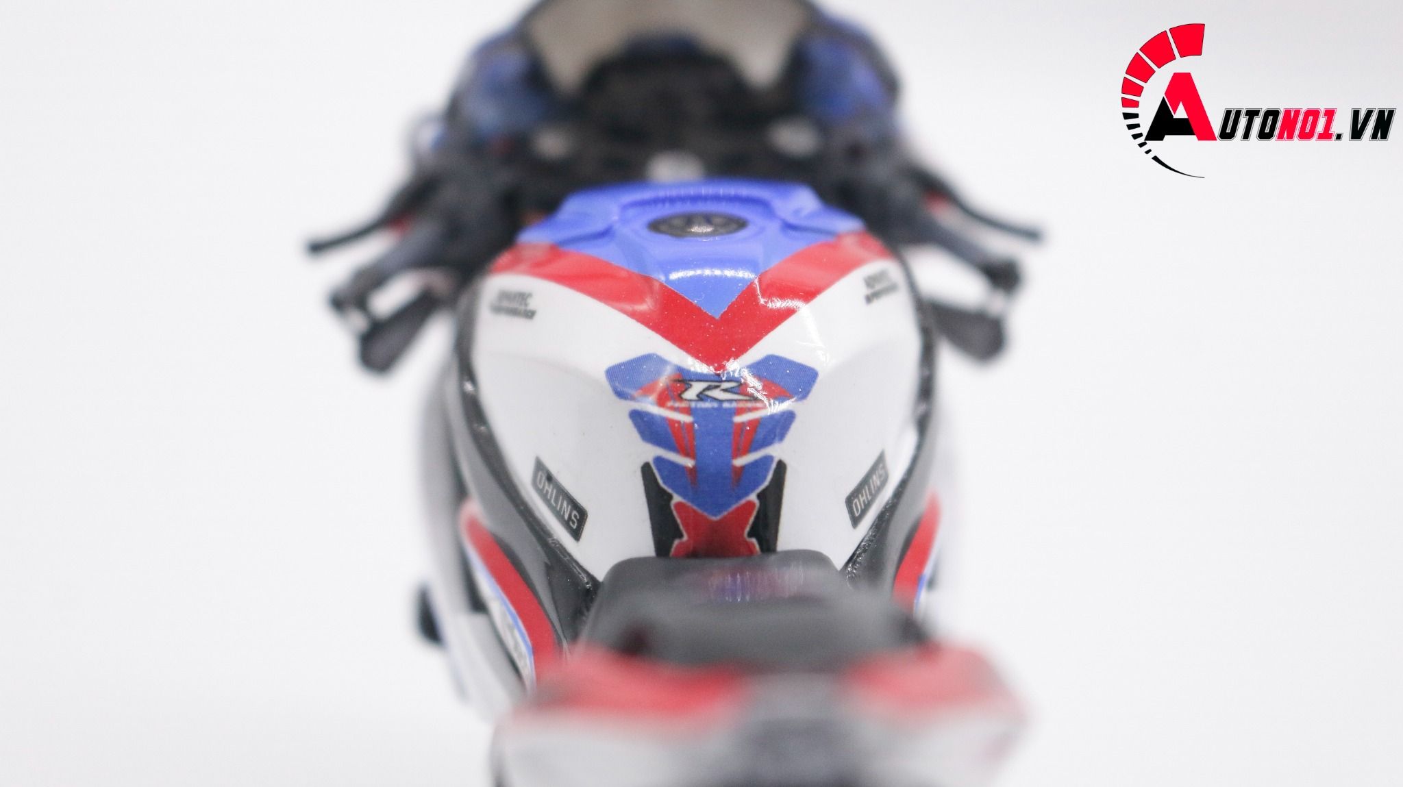  Mô hình xe độ Bmw S1000rr Custom Tricolor Version 1:12 Autono1 Alloy D160G 