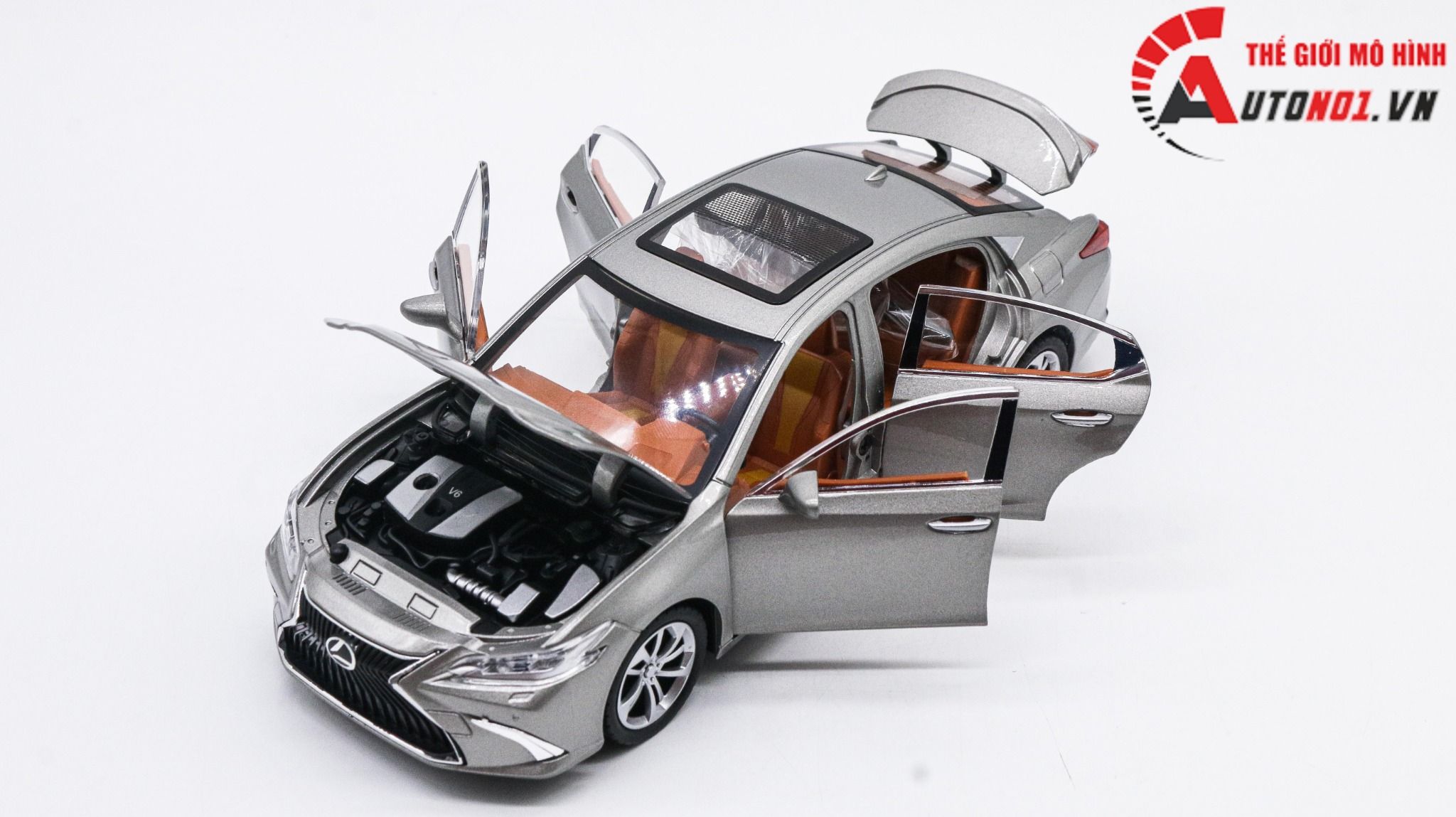  Mô hình xe Lexus Es300 full open 1:24 Jin Lifang OT411 