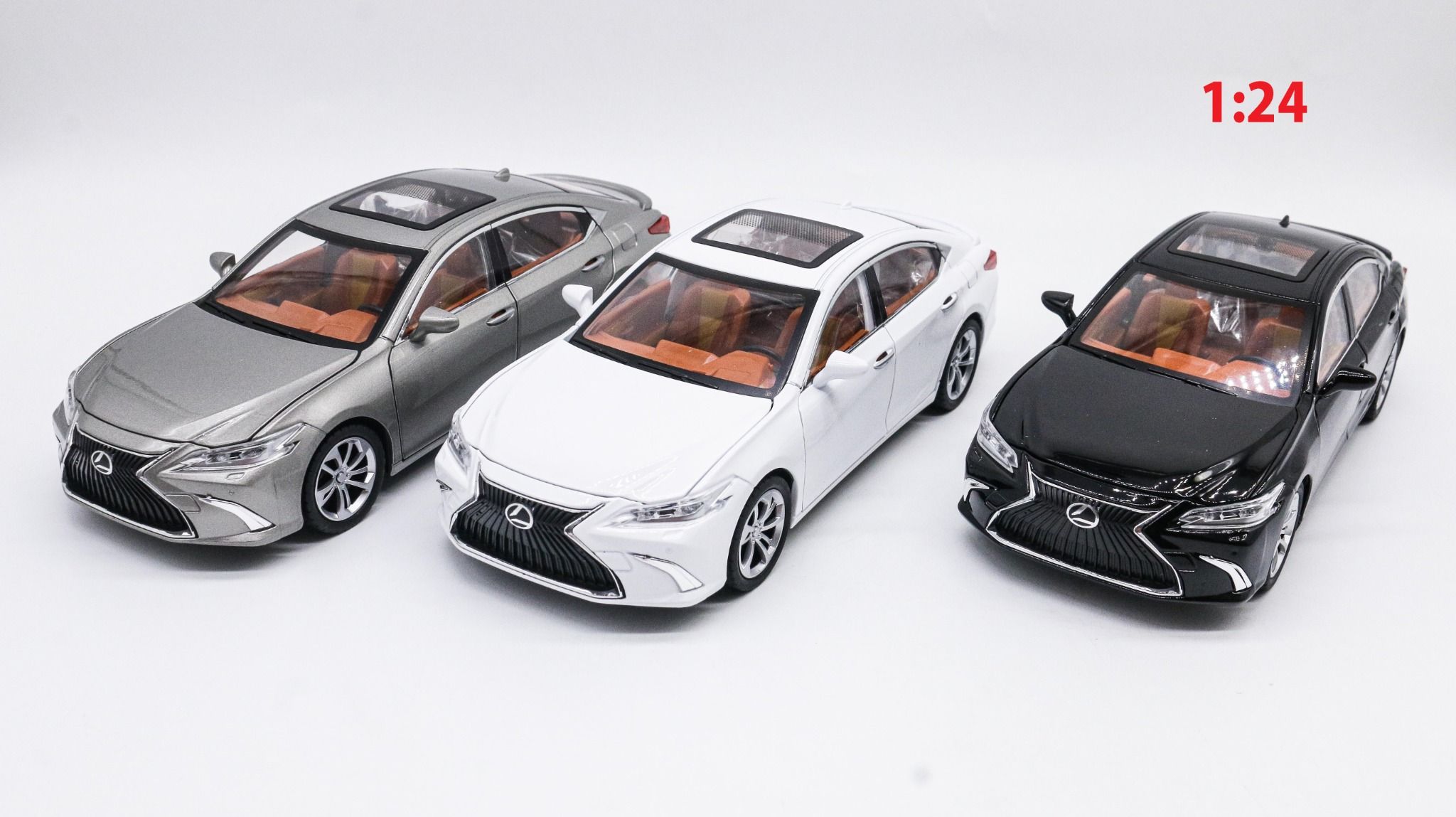  Mô hình xe Lexus Es300 full open 1:24 Jin Lifang OT411 