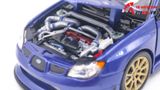  Mô hình xe ô tô Subaru Impreza WRX STI blue tỉ lệ 1:24 Welly 5504 