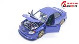  Mô hình xe ô tô Subaru Impreza WRX STI blue tỉ lệ 1:24 Welly 5504 