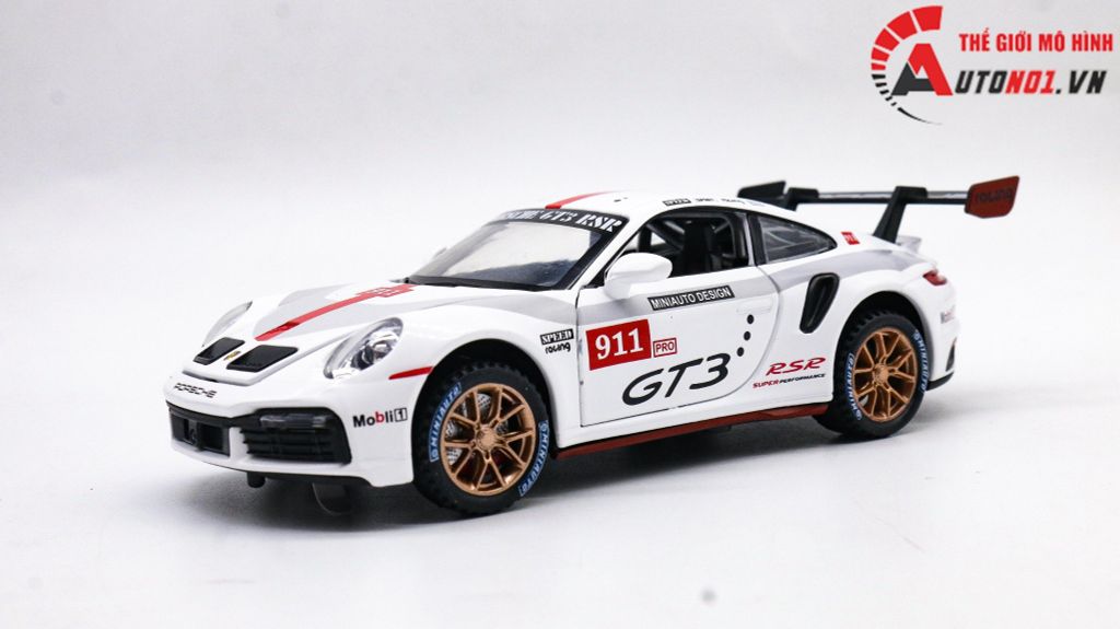 MÔ HÌNH XE PORSCHE 911 GT3 RSR 1:32 MINIAUTO 7989