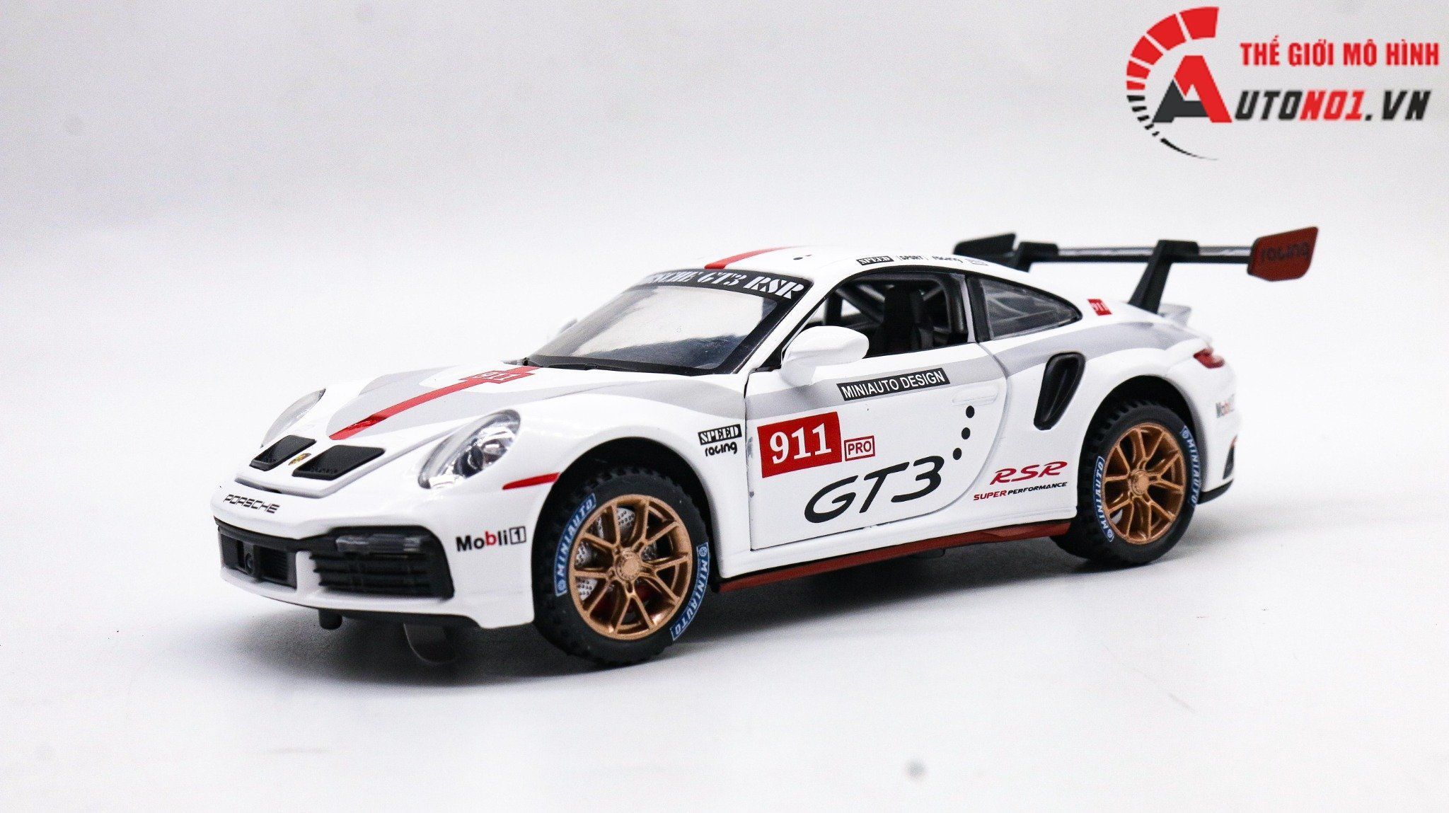 Mô hình xe ô tô Porsche 911 Carrera S Hãng Welly tỉ lệ 124 ĐỏVàng