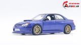  Mô hình xe ô tô Subaru Impreza WRX STI blue tỉ lệ 1:24 Welly 5504 