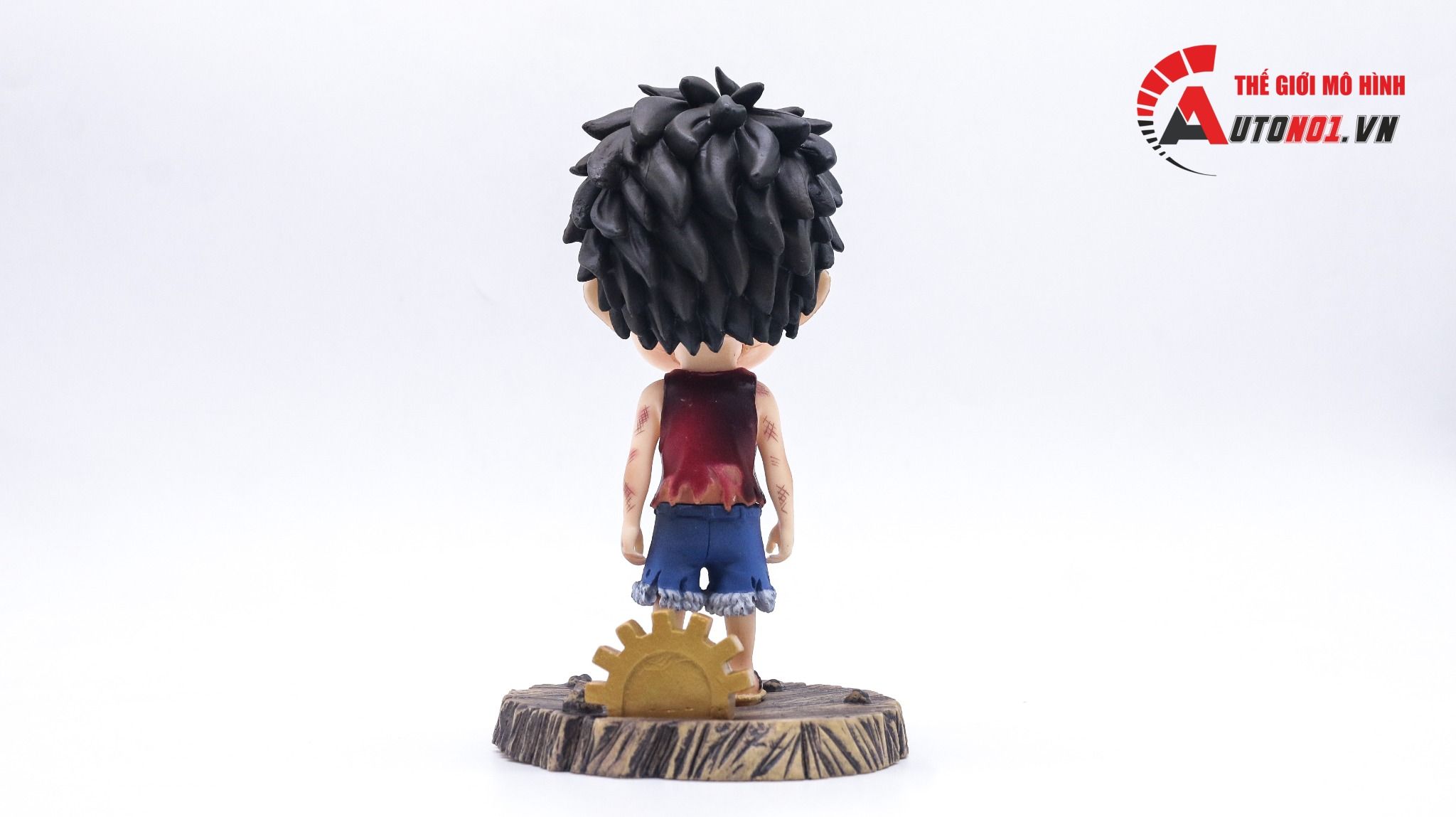  Mô hình nhân vật Onepiece Luffy biểu cảm bối rối 16cm FG114 