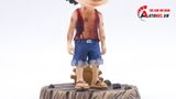  Mô hình nhân vật Onepiece Luffy biểu cảm bối rối 16cm FG114 