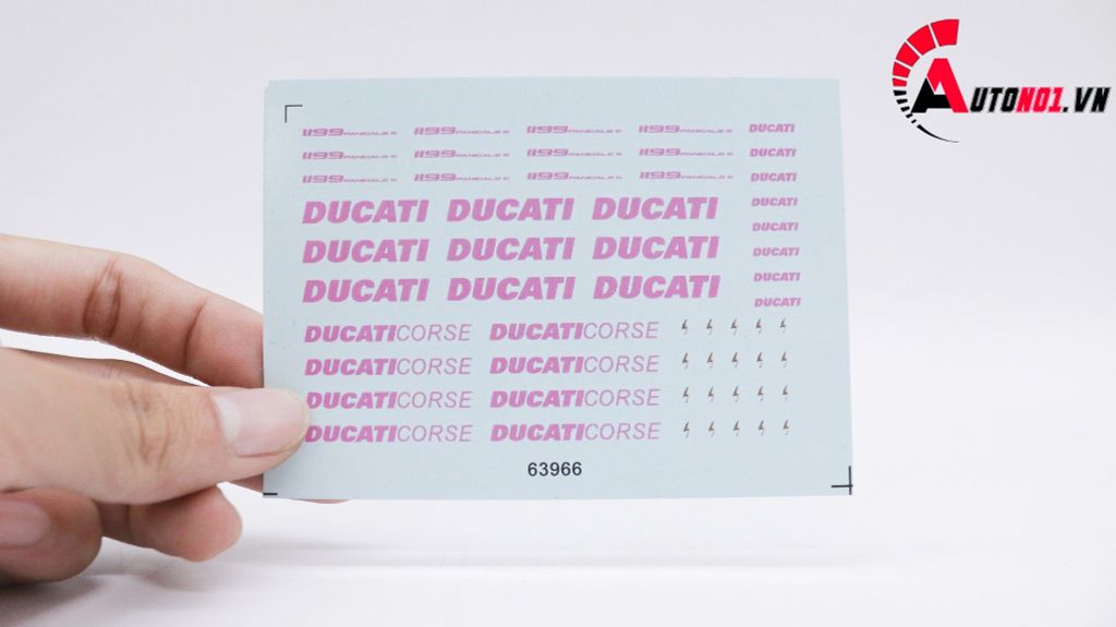 DECAL NƯỚC DUCATI CORSE 1199 63966 DC027