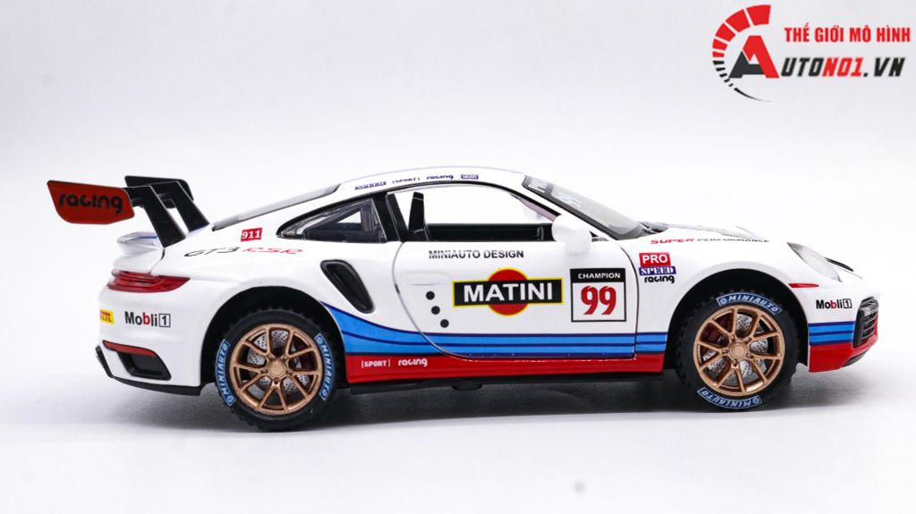 MÔ HÌNH XE PORSCHE 911 GT3 RSR 1:32 MINIAUTO 7989