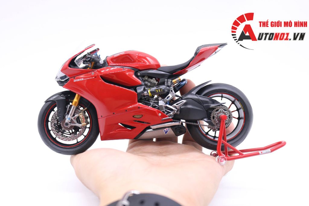 MÔ HÌNH SIÊU XE DUCATI 1199 PANIGALE CUSTOM 1:12 TAMIYA 6525