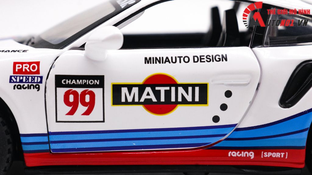 MÔ HÌNH XE PORSCHE 911 GT3 RSR 1:32 MINIAUTO 7989