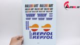  Decal nước Honda Ralliart Volk Repsol 20210 DC047 