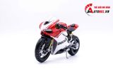  Mô hình siêu xe Ducati 1299 Panigale S Custom 50th Anniversary Red White V1 độ nồi 1:12 Autono1 D221D 