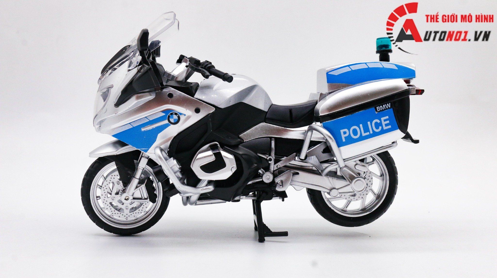  Mô hình xe Bmw R1250RT-P police tỉ lệ 1:12 CCA 7656 