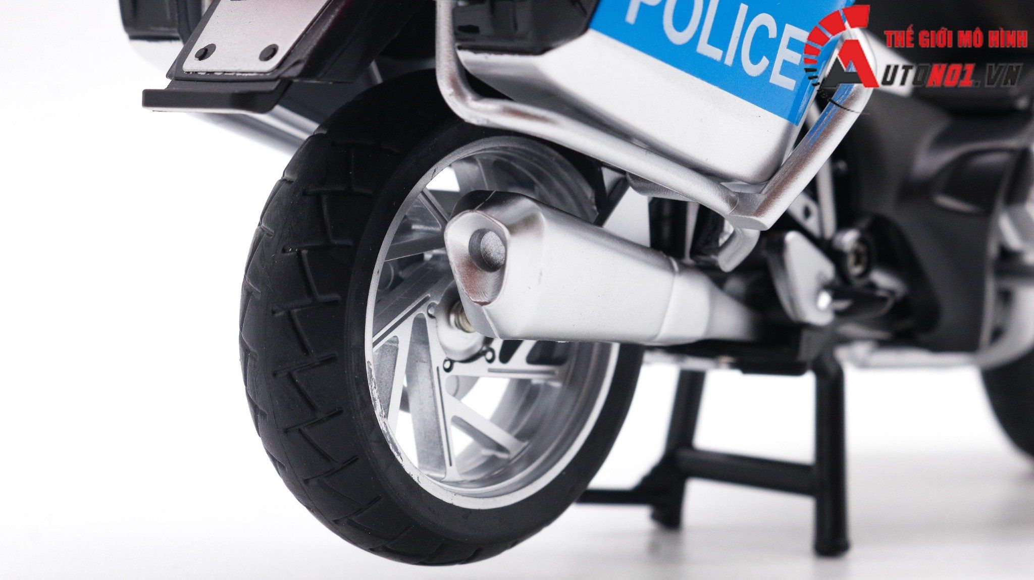  Mô hình xe Bmw R1250RT-P police tỉ lệ 1:12 CCA 7656 