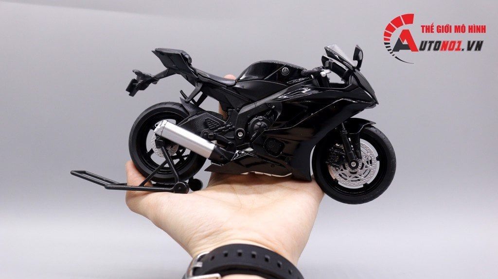  Mô hình xe Yamaha Yzf R6 2020 1:12 Welly 7495 