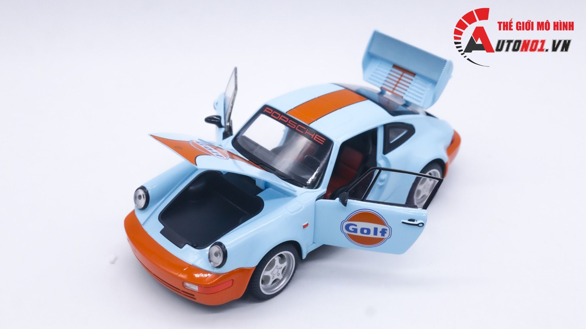  Mô hình xe Porsche RWB RauhWelt 964 tỉ lệ 1:24 Alloy Model OT207 