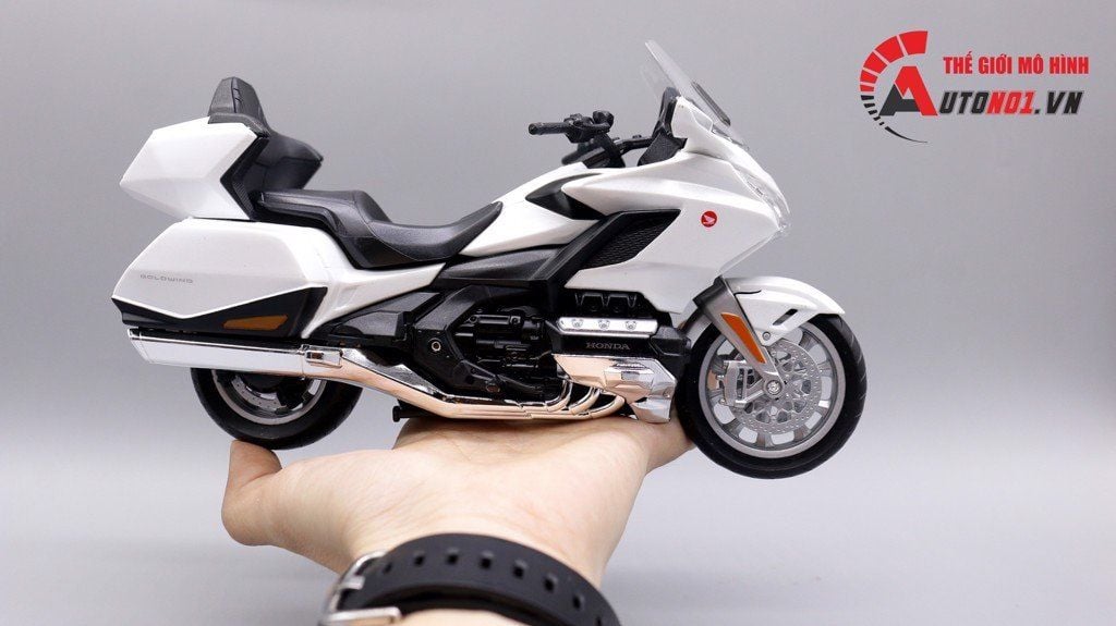  Mô hình xe Honda Goldwing 2020 1:12 Welly 7491 