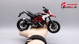  Mô hình xe Ducati Hypermotard red white có đế 1:12 Maisto MT083 