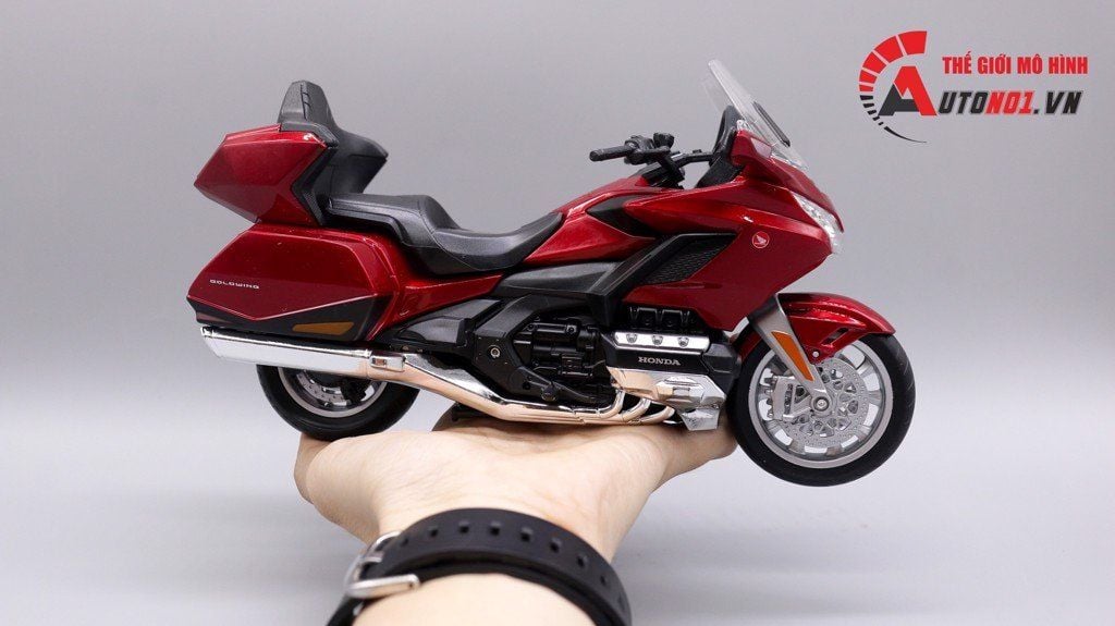  Mô hình xe Honda Goldwing 2020 1:12 Welly 7491 