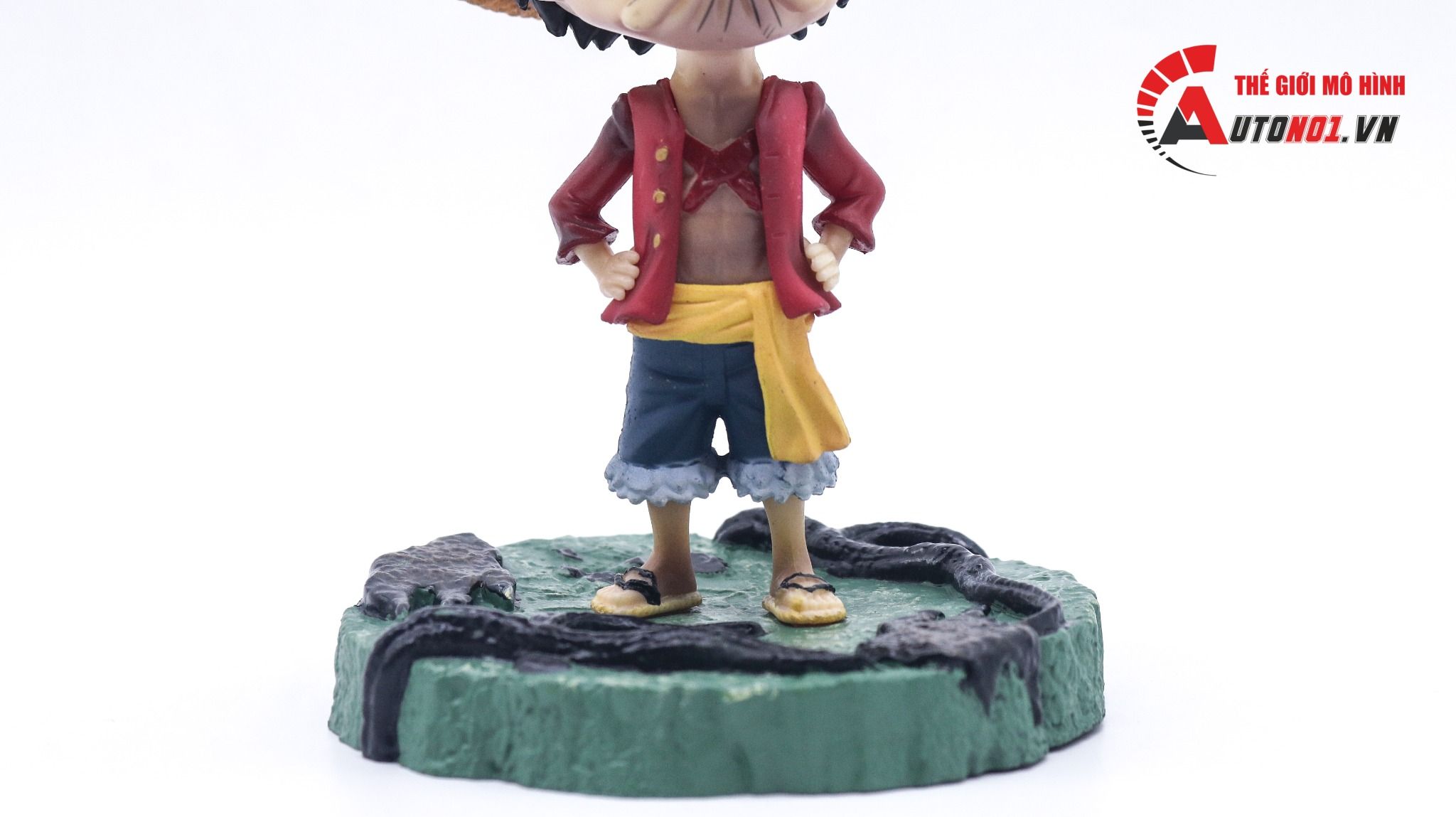  Mô hình nhân vật Onepiece Luffy biểu cảm gắt gỏng 16cm FG113 
