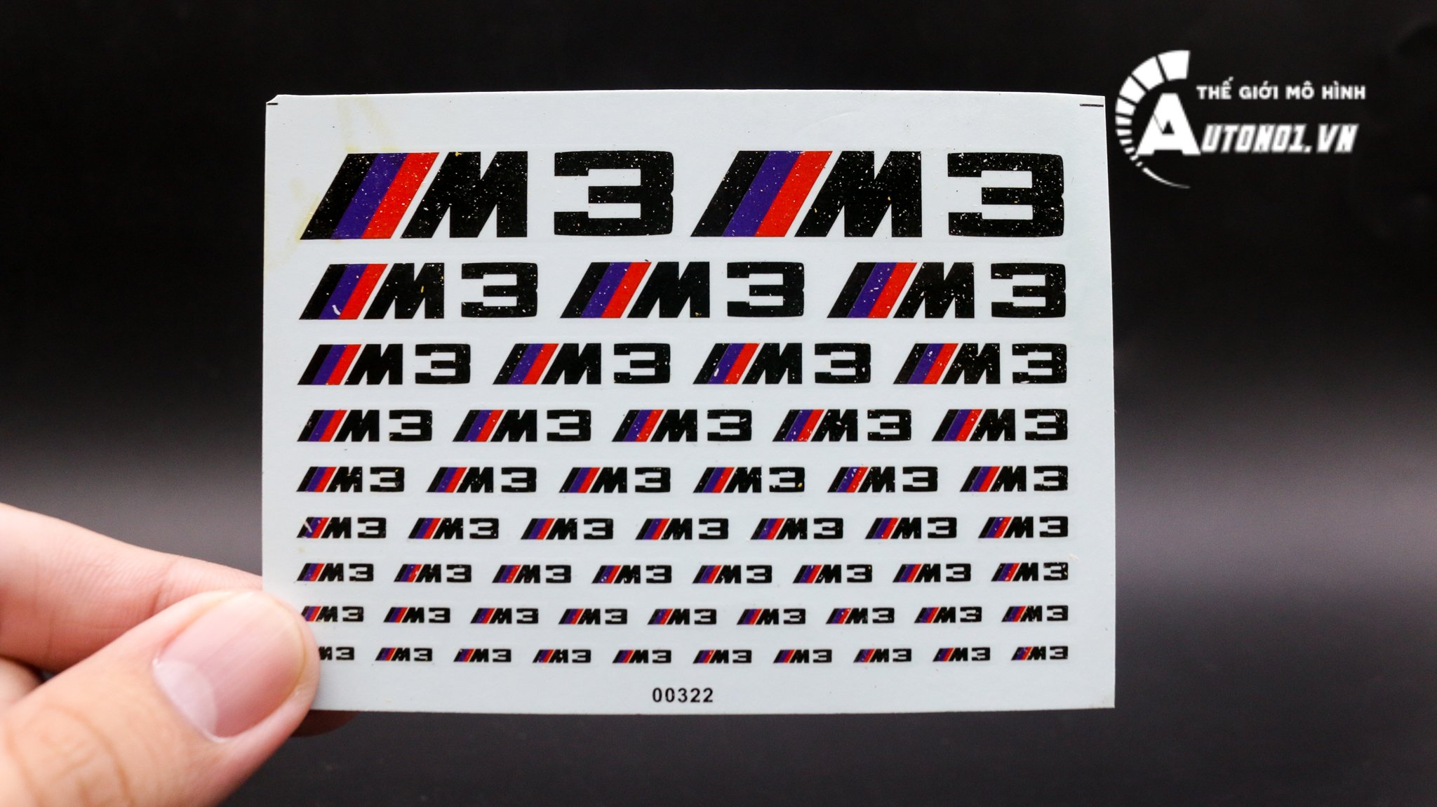 DECAL NƯỚC BMW M3