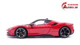  Mô hình xe Ferrari Sf90 Stradale đánh lái được full open 1:24 Bburago 7528 