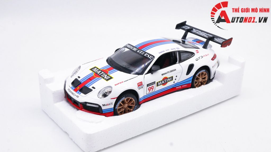 MÔ HÌNH XE PORSCHE 911 GT3 RSR 1:24 MINIAUTO 7975