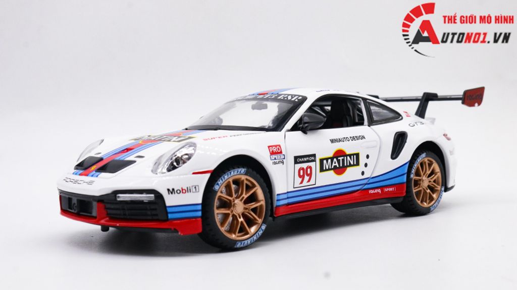 MÔ HÌNH XE PORSCHE 911 GT3 RSR 1:24 MINIAUTO 7975