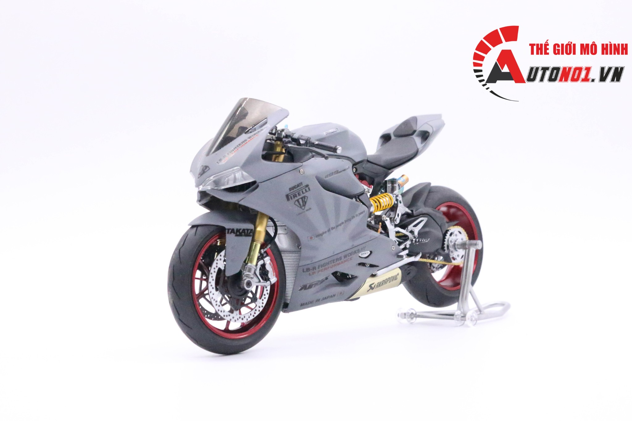 MÔ HÌNH SIÊU XE DUCATI 1199 PANIGALE LIBERTY WALK 1:12 TAMIYA 6526