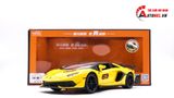  Mô hình xe Lamborghini Aventador Svj63 đánh lái được full open, mui xe có thể tháo rời 1:24 Miniauto DC24301 