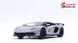  Mô hình xe Lamborghini Aventador Svj63 đánh lái được full open, mui xe có thể tháo rời 1:24 Miniauto OT405 