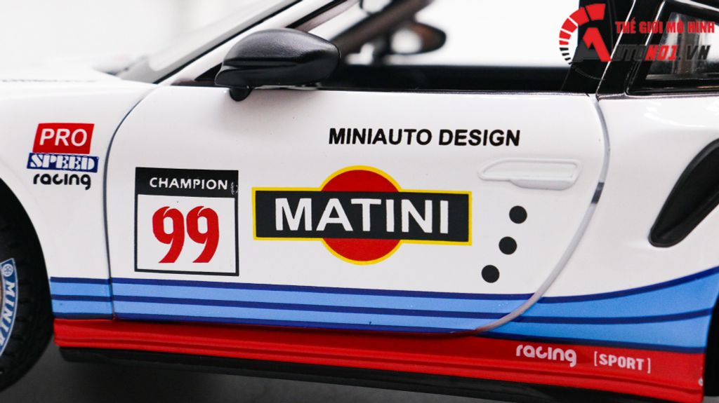 MÔ HÌNH XE PORSCHE 911 GT3 RSR 1:24 MINIAUTO 7975