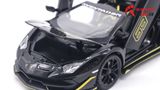  Mô hình xe Lamborghini Aventador Svj63 đánh lái được full open, mui xe có thể tháo rời 1:24 Miniauto DC24301 