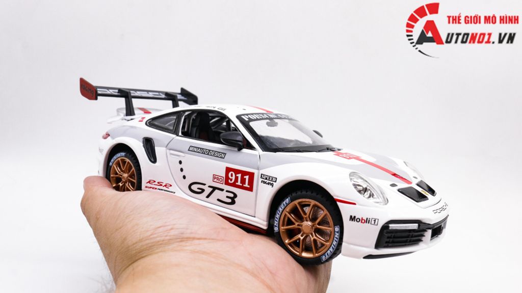 MÔ HÌNH XE PORSCHE 911 GT3 RSR 1:24 MINIAUTO 7975