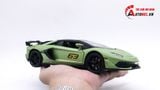  Mô hình xe Lamborghini Aventador Svj63 đánh lái được full open, mui xe có thể tháo rời 1:24 Miniauto DC24301 