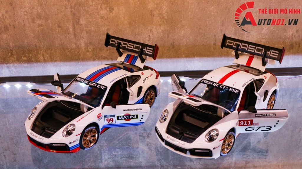 MÔ HÌNH XE PORSCHE 911 GT3 RSR 1:24 MINIAUTO 7975